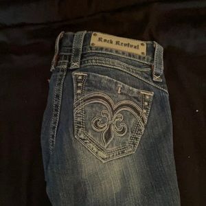 Rock revival bootcut jeans
